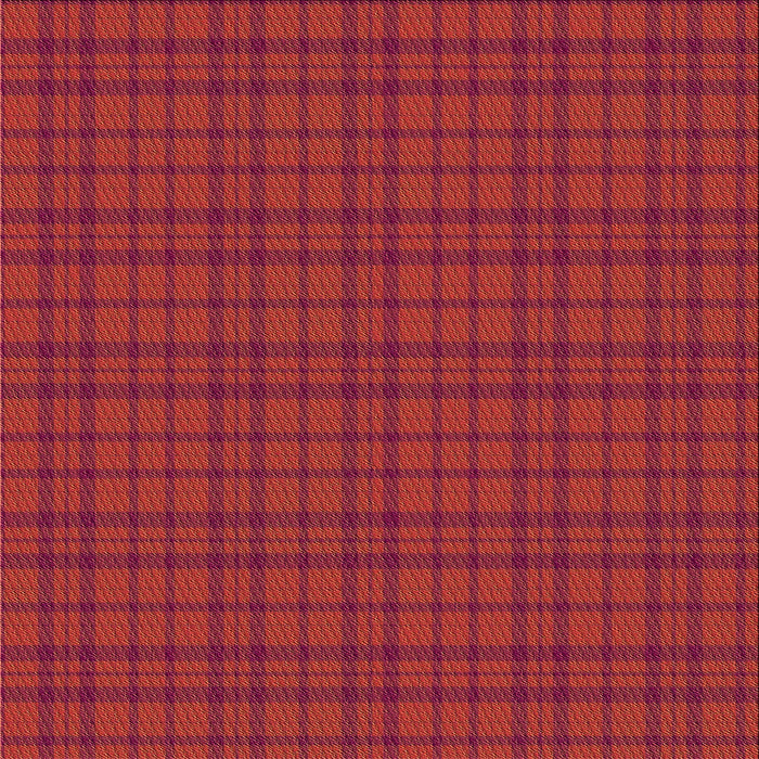 Round Patterned Red Rug, pat2249org