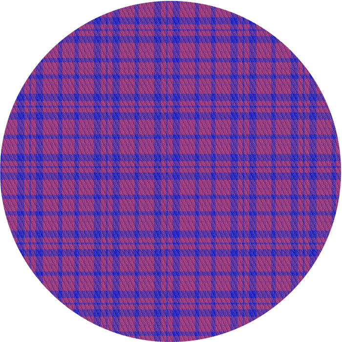 Square Patterned Magenta Pink Rug, pat2249pur