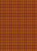 Patterned Orange Red Orange Rug, pat2249yw