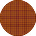 Square Patterned Orange Red Orange Rug, pat2249yw