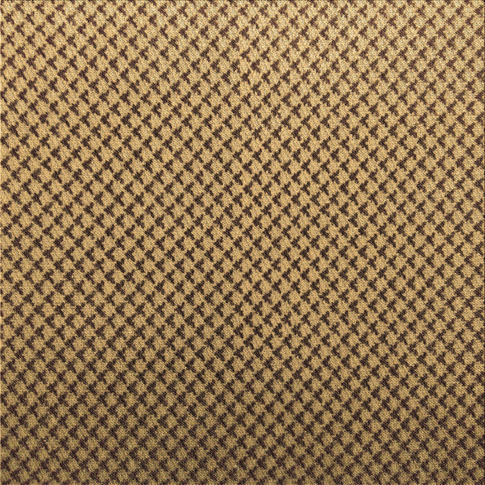 Round Patterned Yellow Rug, pat2250brn