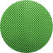 Square Patterned Green Rug, pat2250grn