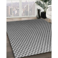 Patterned Dark Gray Rug, pat2250gry