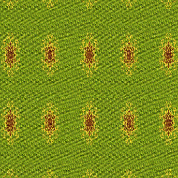 Machine Washable Transitional Pistachio Green Rug, wshpat2251yw