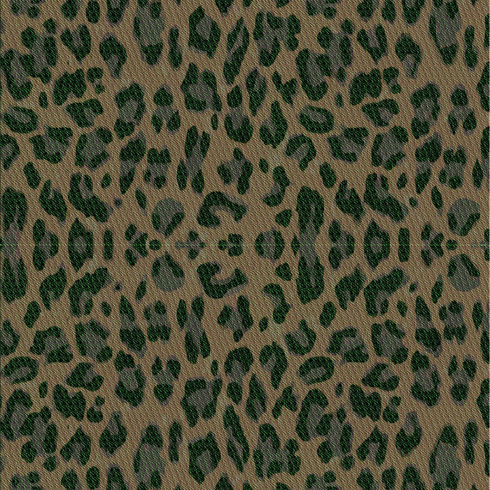 Machine Washable Transitional Fern Green Rug, wshpat2252grn