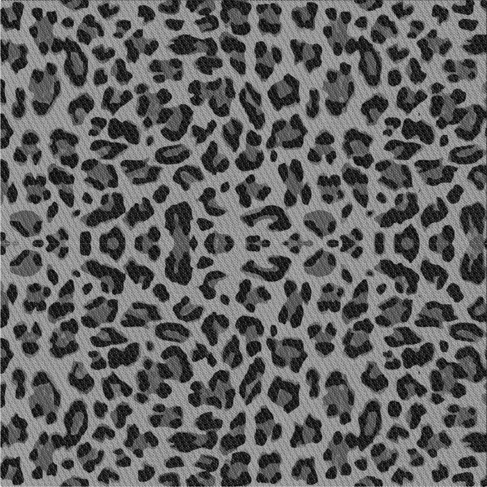 Round Patterned Gunmetal Gray Rug, pat2252gry