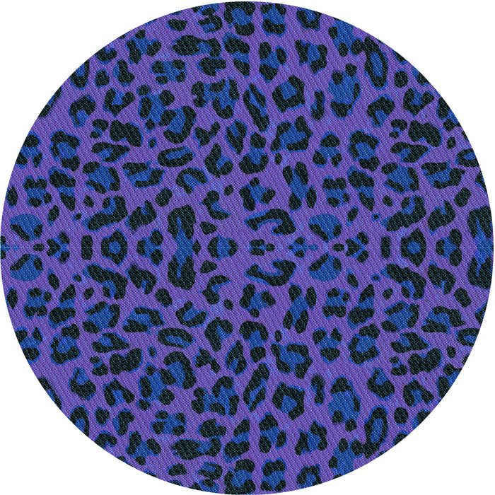 Square Patterned Blue Rug, pat2252lblu