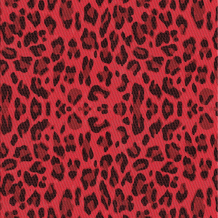 Patterned Red Rug, pat2252rd