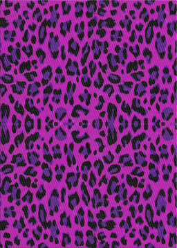 Patterned Dark Violet Purple Novelty Rug, pat2252