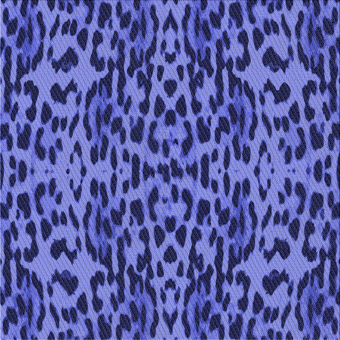 Round Patterned Light Slate Blue Rug, pat2253blu