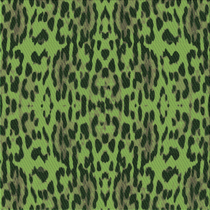 Round Patterned Dark Forest Green Rug, pat2253grn