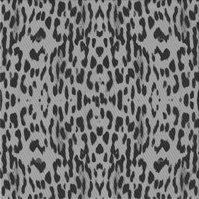 Round Patterned Black Rug, pat2253gry