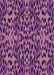 Patterned Orchid Purple Novelty Rug, pat2253