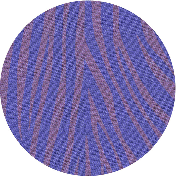 Square Patterned Amethyst Purple Rug, pat2254blu