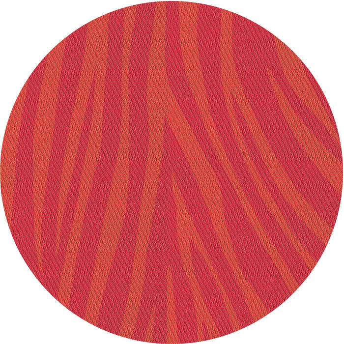 Square Patterned Red Rug, pat2254org