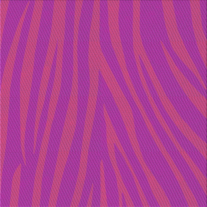 Round Machine Washable Transitional Deep Pink Rug, wshpat2254pur