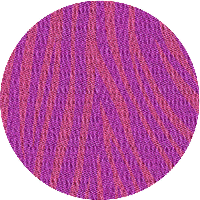 Square Patterned Deep Pink Rug, pat2254pur