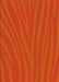 Patterned Orange Red Orange Rug, pat2254yw
