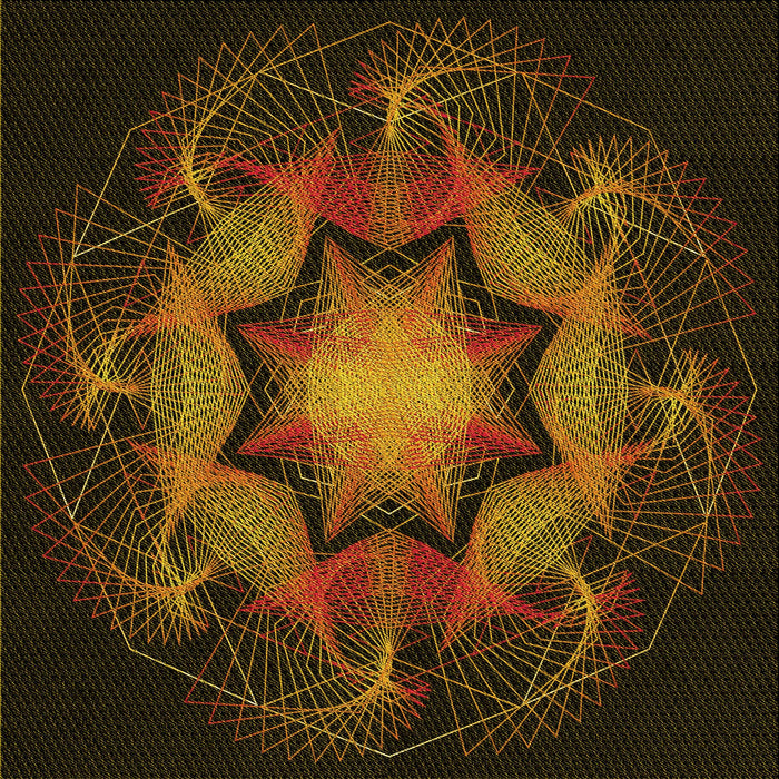 Round Machine Washable Transitional Black Brown Rug, wshpat2255yw