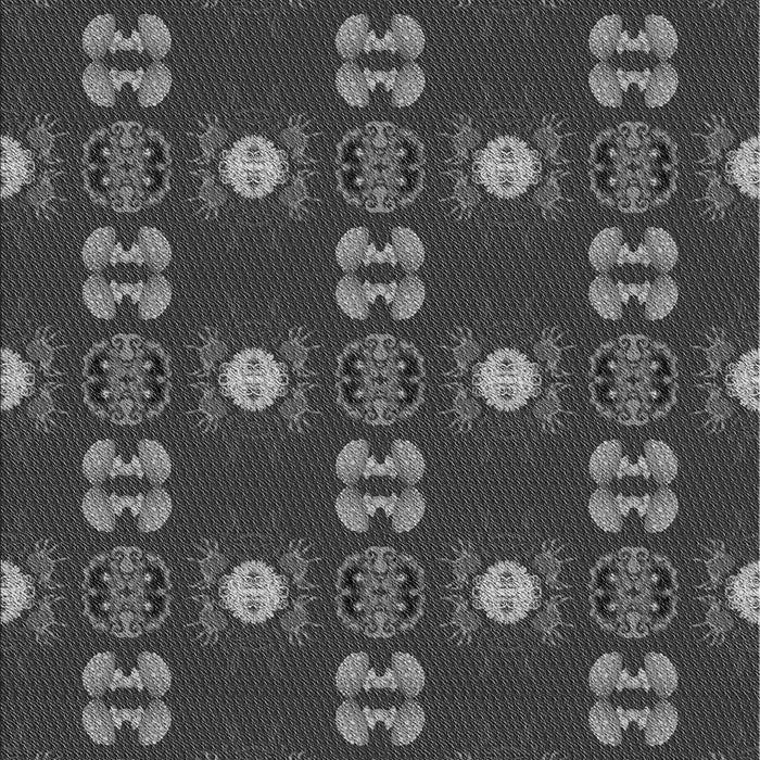 Machine Washable Transitional Silver Gray Rug, wshpat2257gry