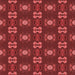 Round Patterned Cranberry Red Rug, pat2257rd
