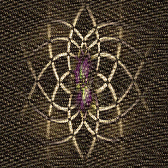 Patterned Red Brown Rug, pat2258brn