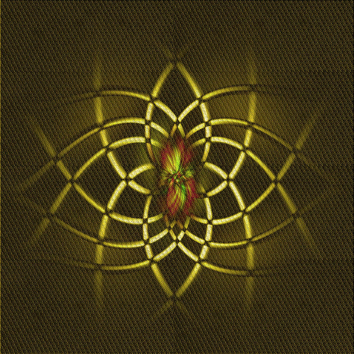 Round Patterned Dark Bronze Brown Rug, pat2258yw