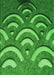 Patterned Green Rug, pat2259grn