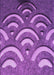 Patterned Purple Rug, pat2259pur