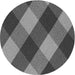 Square Machine Washable Transitional Dark Gray Rug in a Living Room, wshpat2260gry