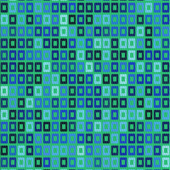 Patterned Spring Green Rug, pat2261lblu