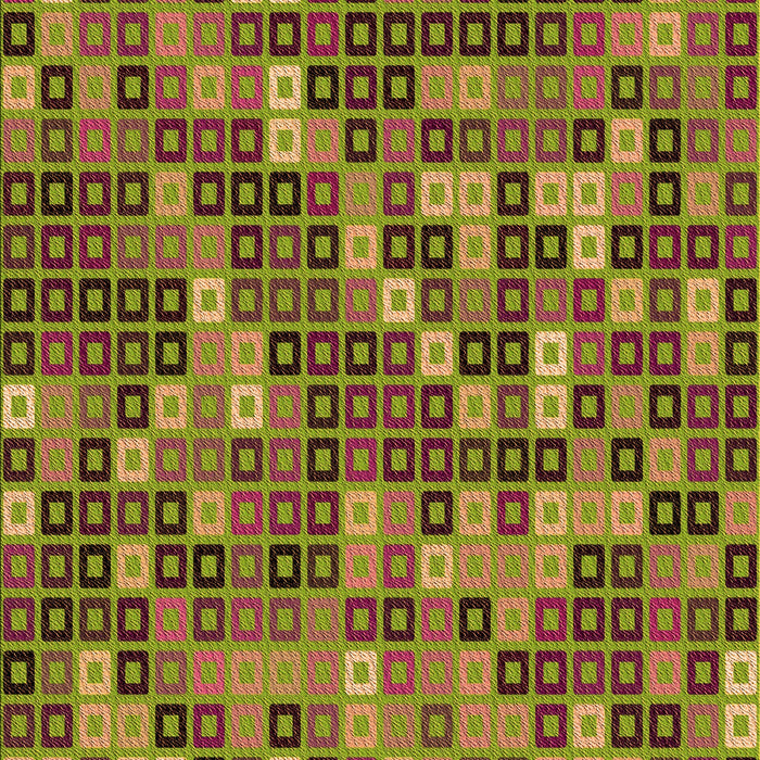 Patterned Pistachio Green Rug, pat2261org