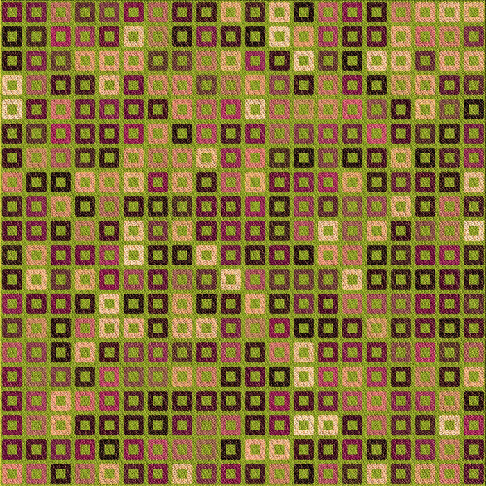 Round Patterned Pistachio Green Rug, pat2261org