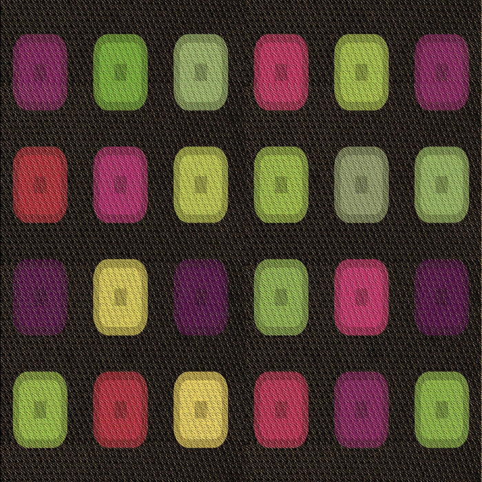 Patterned Oak Brown Rug, pat2262brn