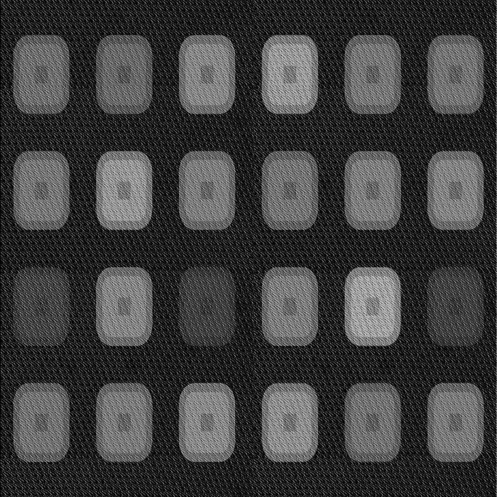 Machine Washable Transitional Midnight Gray Rug, wshpat2262gry