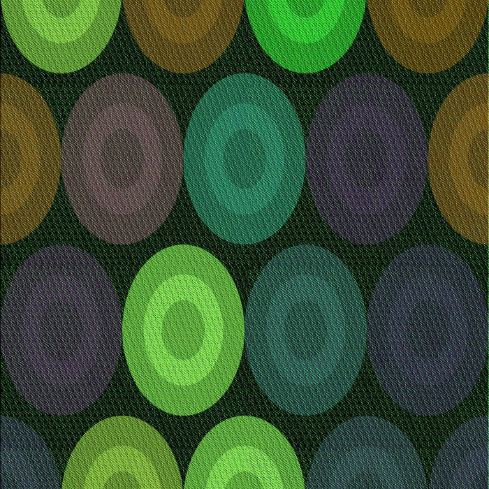 Patterned Charcoal Black Rug, pat2263grn