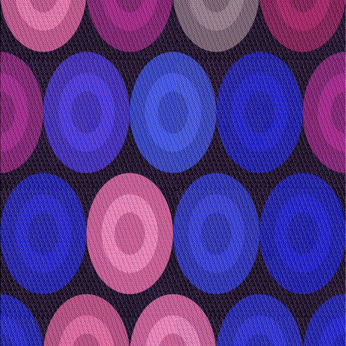 Machine Washable Transitional Bright Purple Rug, wshpat2263pur