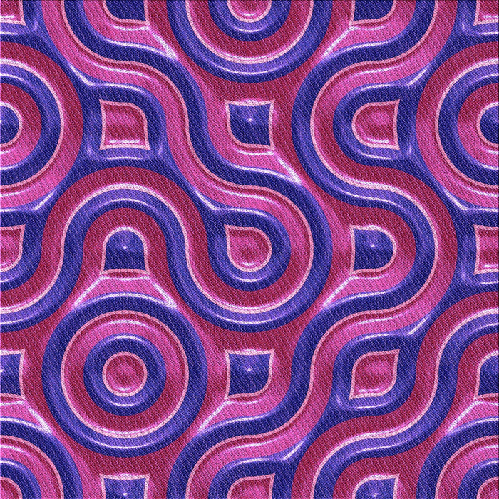 Round Patterned Purple Plum Purple Rug, pat2264pur