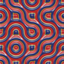 Square Patterned French Lilac Purple Modern Rug, pat2264