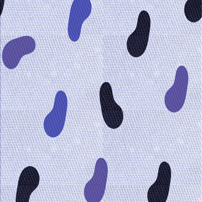 Patterned Lavender Blue Rug, pat2266blu