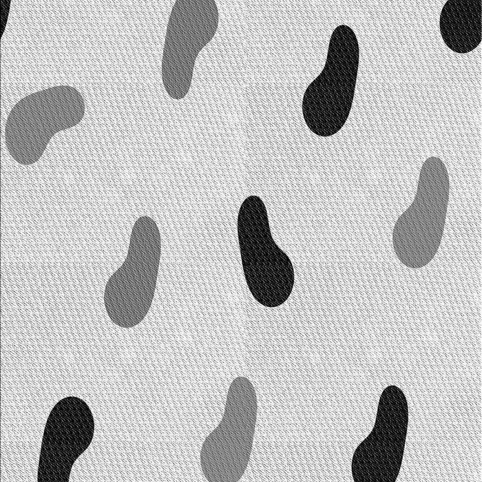 Machine Washable Transitional Platinum Gray Rug, wshpat2266gry