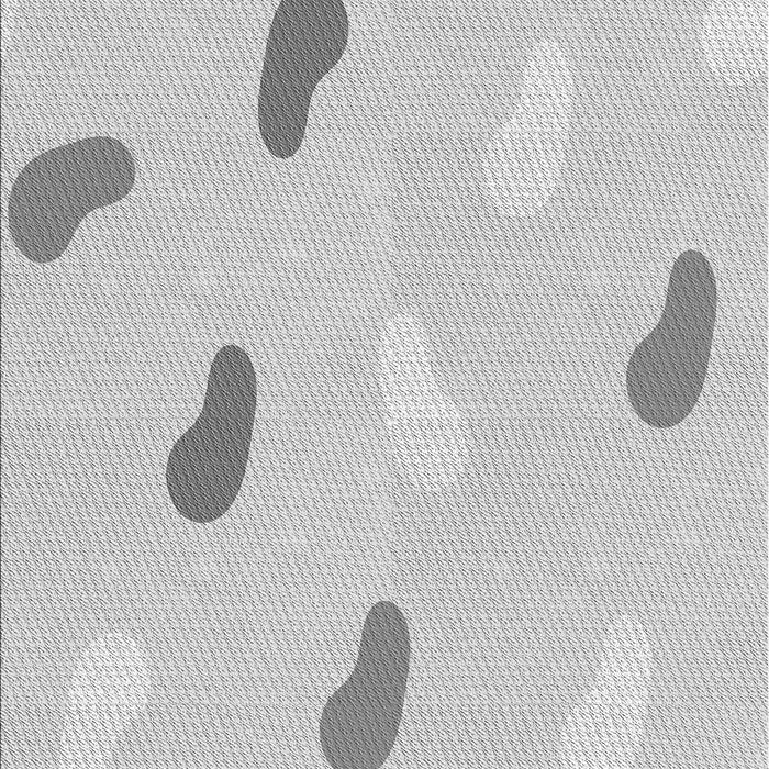 Patterned Dark Gray Rug, pat2267gry