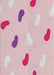 Patterned Purple Pink Novelty Rug, pat2267