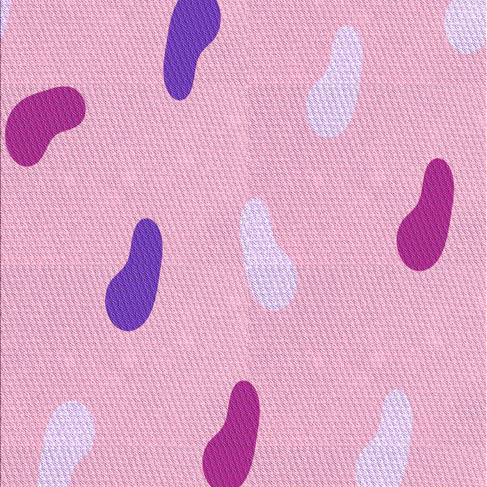 Patterned Pastel Purple Pink Rug, pat2268pur