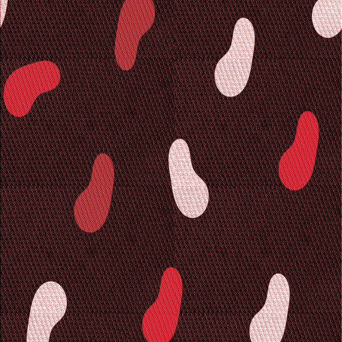 Patterned Chocolate Brown Rug, pat2269rd