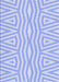 Patterned Sky Blue Rug, pat227blu