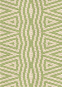 Machine Washable Transitional Brass Green Rug, wshpat227brn