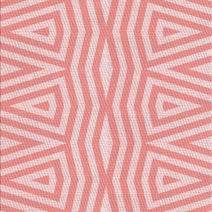 Patterned Red Rug, pat227rd