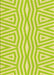 Machine Washable Transitional Green Rug, wshpat227yw