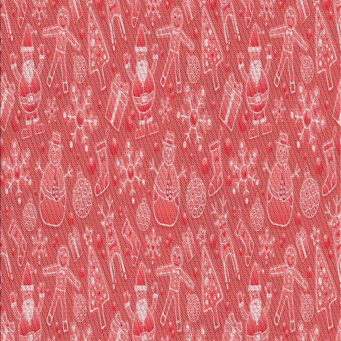 Machine Washable Transitional Red Rug, wshpat2270rd